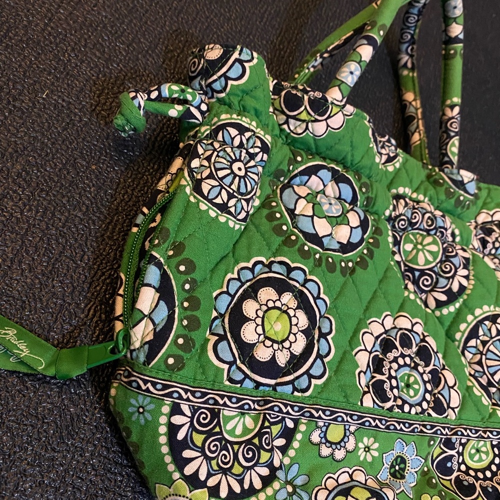 Vera Bradley “cupcakes green” purse. - Picture 7 of 9